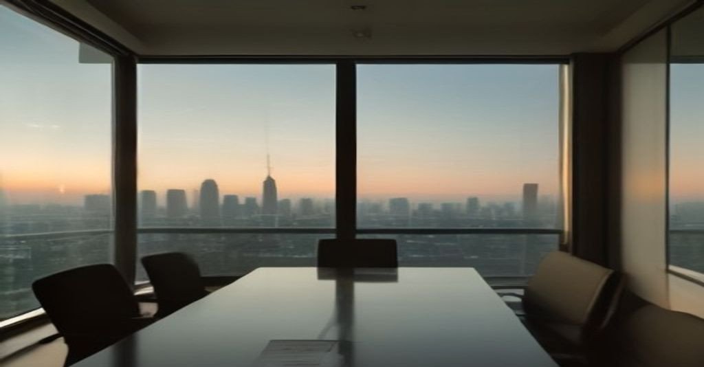 A real estate advisor reviewing property documents with clients in an office, representing independent advisory services in India