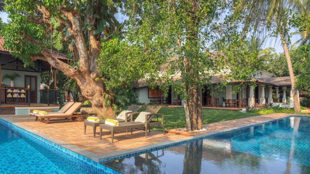 Villa with pool amid tropical greenery in North Goa — PropIntel